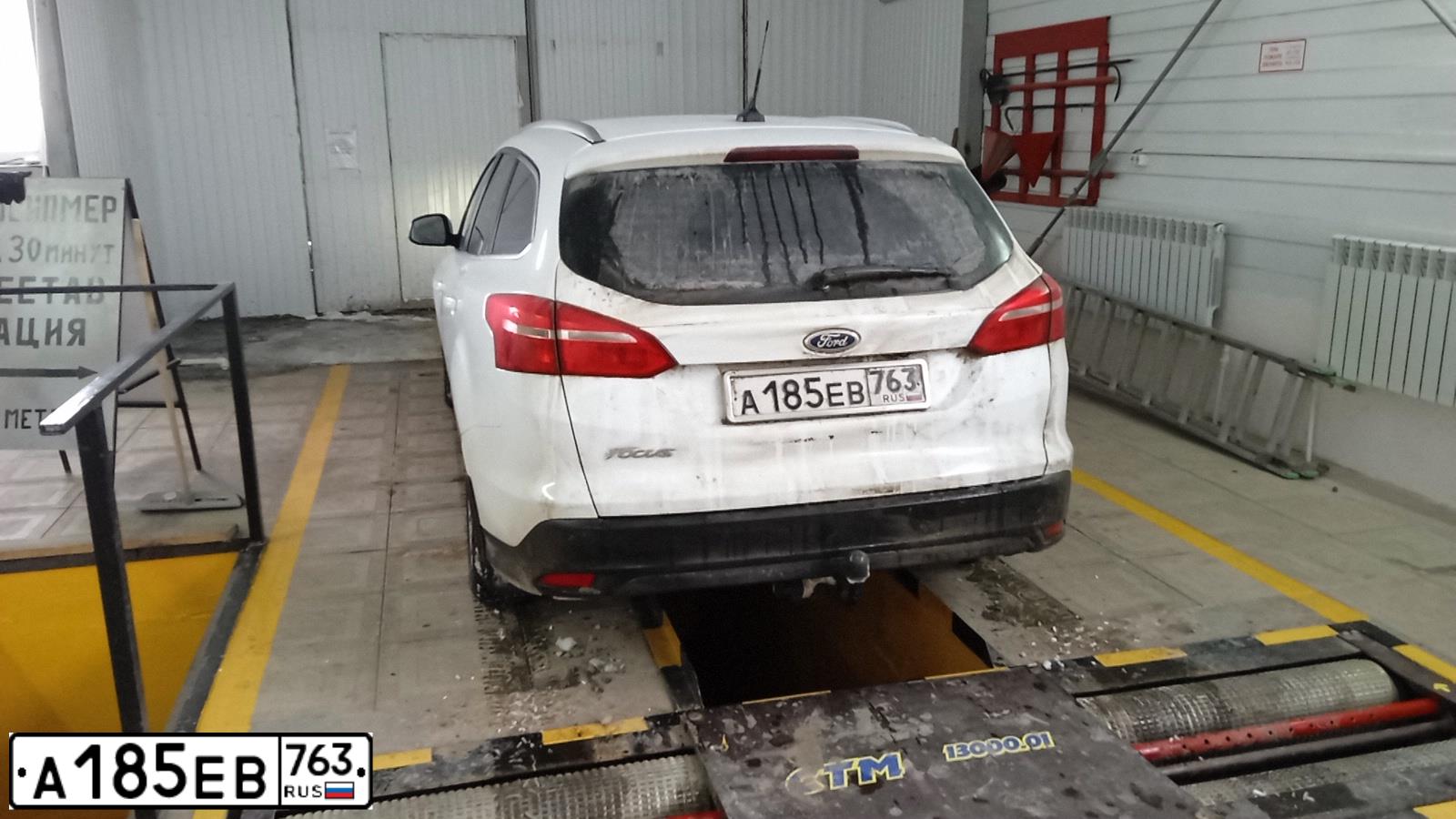 Фото автомобиля FORD FOCUS, 2017 — госномер А185ЕВ763