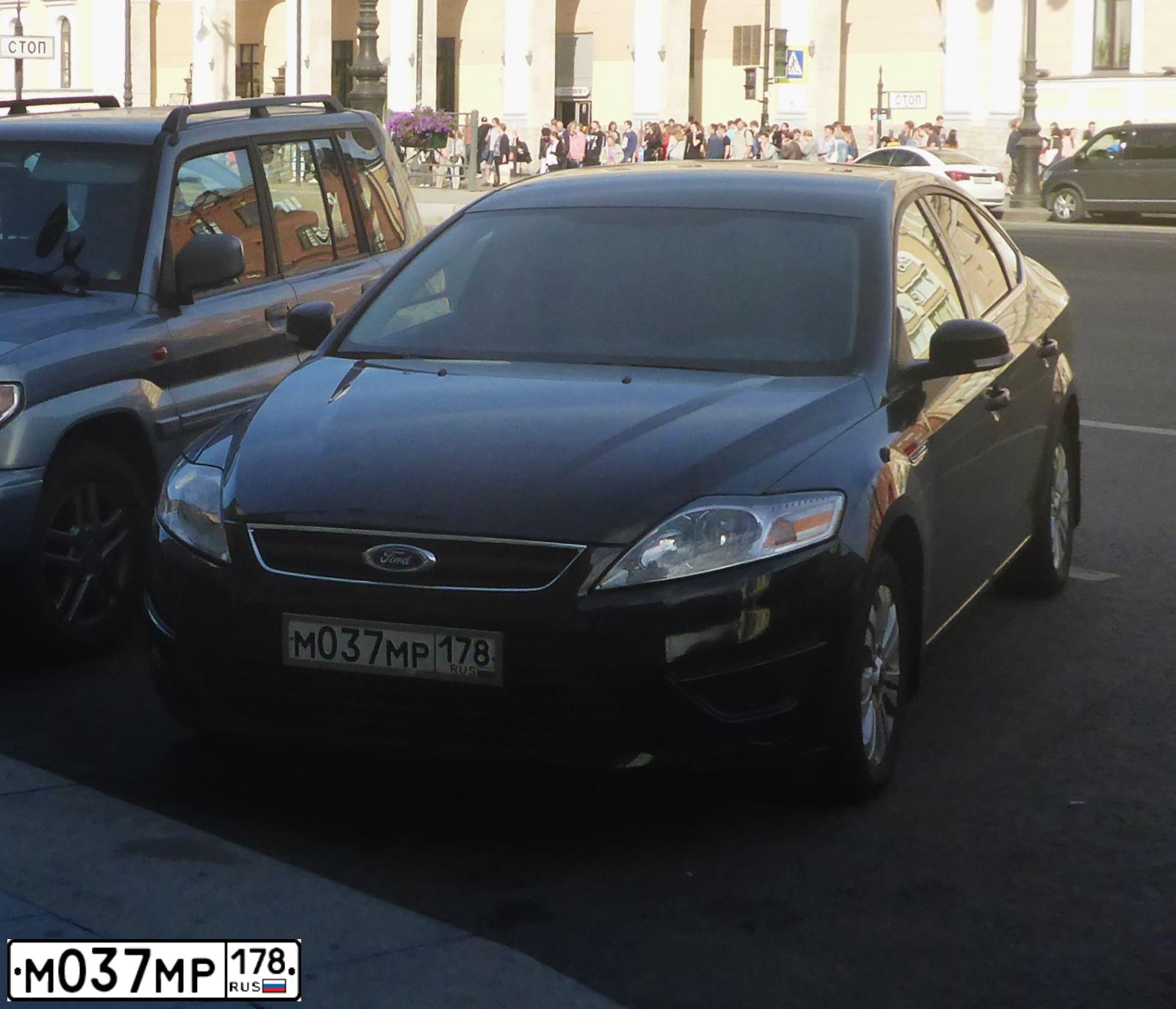 Фото автомобиля FORD MONDEO, 2013 — госномер К159ВС147. Цвет: ЧЕРНЫЙ