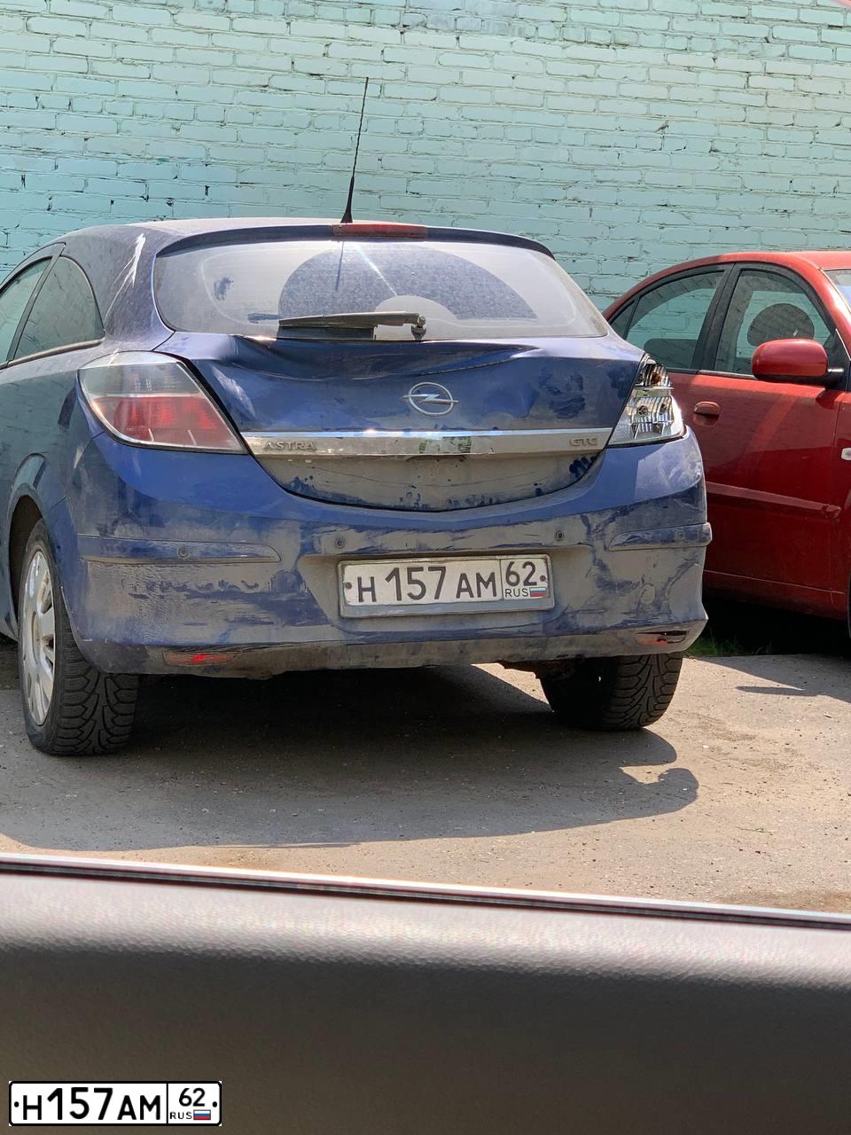 Фото автомобиля OPEL ASTRA, 2010 — госномер М273МХ797. Цвет: синий
