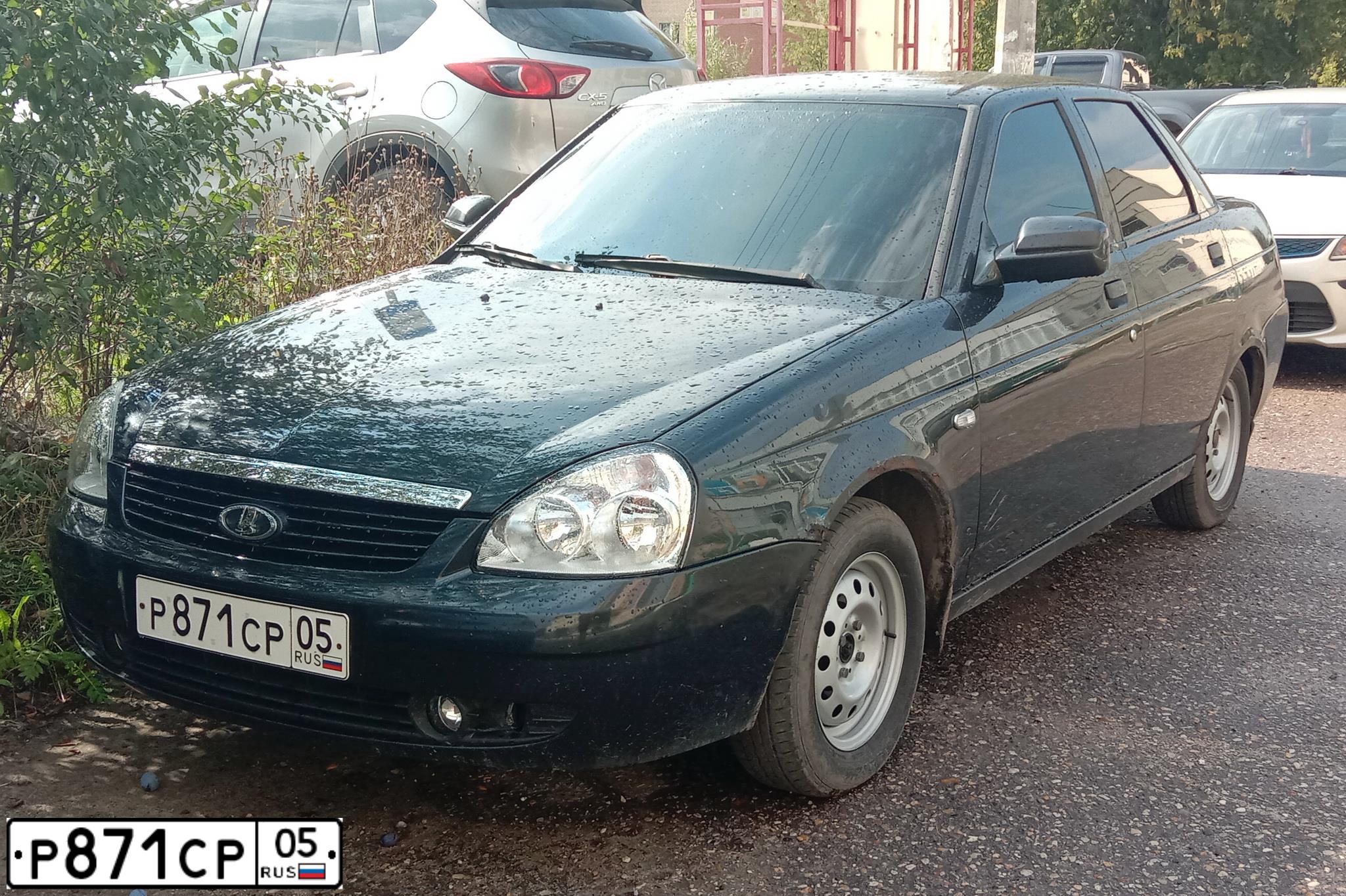 Фото автомобиля LADA 2170 PRIORA, 2007 — госномер К078МВ797. Цвет: ЧЕРНЫЙ