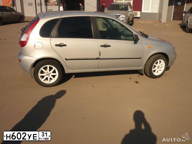Фото автомобиля LADA 1119 KALINA, 2007 — госномер Н602УЕ31. Цвет: СЕРЕБРИСТЫЙ