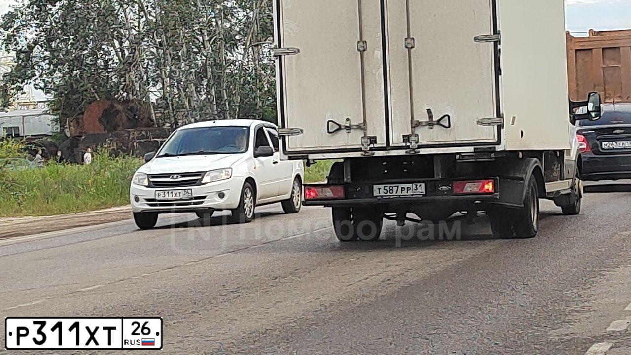 Фото автомобиля AUDI Q7, 2007 — госномер В022УР26. Цвет: ЧЕРНЫЙ