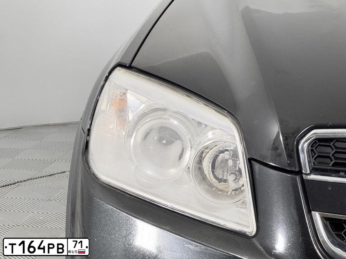 Фото автомобиля CHEVROLET CAPTIVA, 2009 — госномер Х343ЕХ71. Цвет: ЧЕРНЫЙ