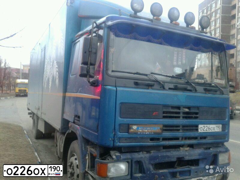 Фото автомобиля DAF 95, 1991 — госномер О226ОХ190. Цвет: СИНИЙ