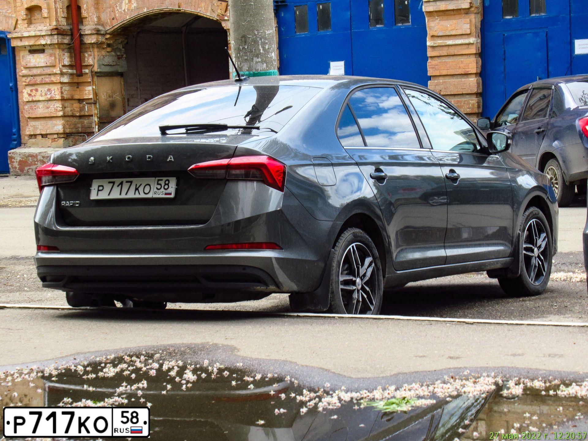 Фото автомобиля CHEVROLET AVEO, 2012 — госномер С377РН58. Цвет: ЧЕРНЫЙ