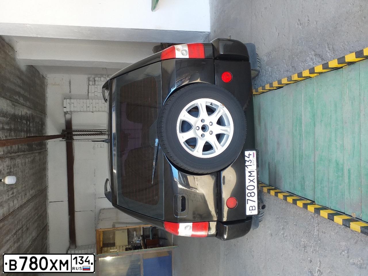 Фото автомобиля CHERY TIGGO, 2010 — госномер В780ХМ134. Цвет: ЧЕРНЫЙ