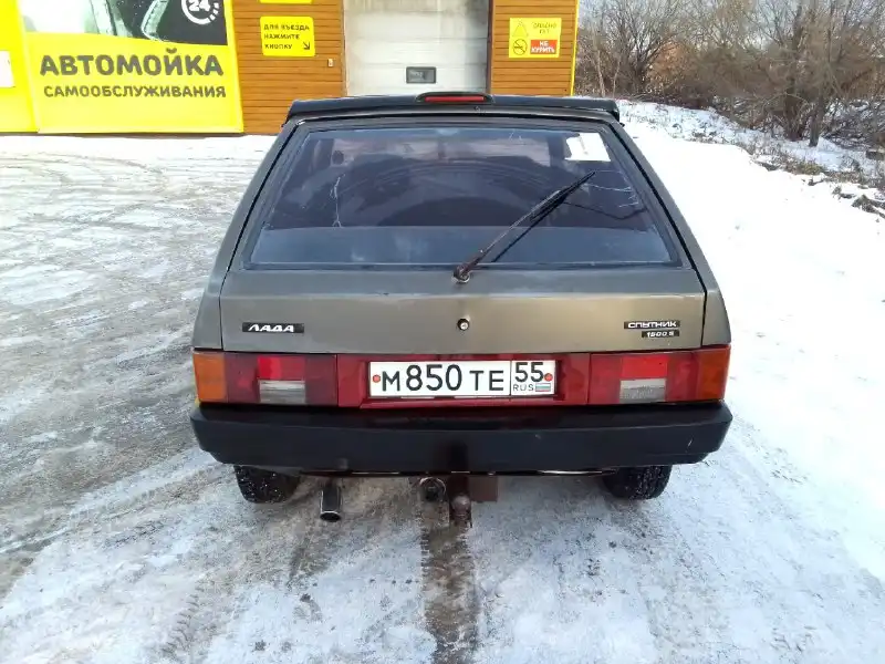 Фото автомобиля LADA 2108 SAMARA, 1994 — госномер А404ХВ155. Цвет: СЕРЫЙ