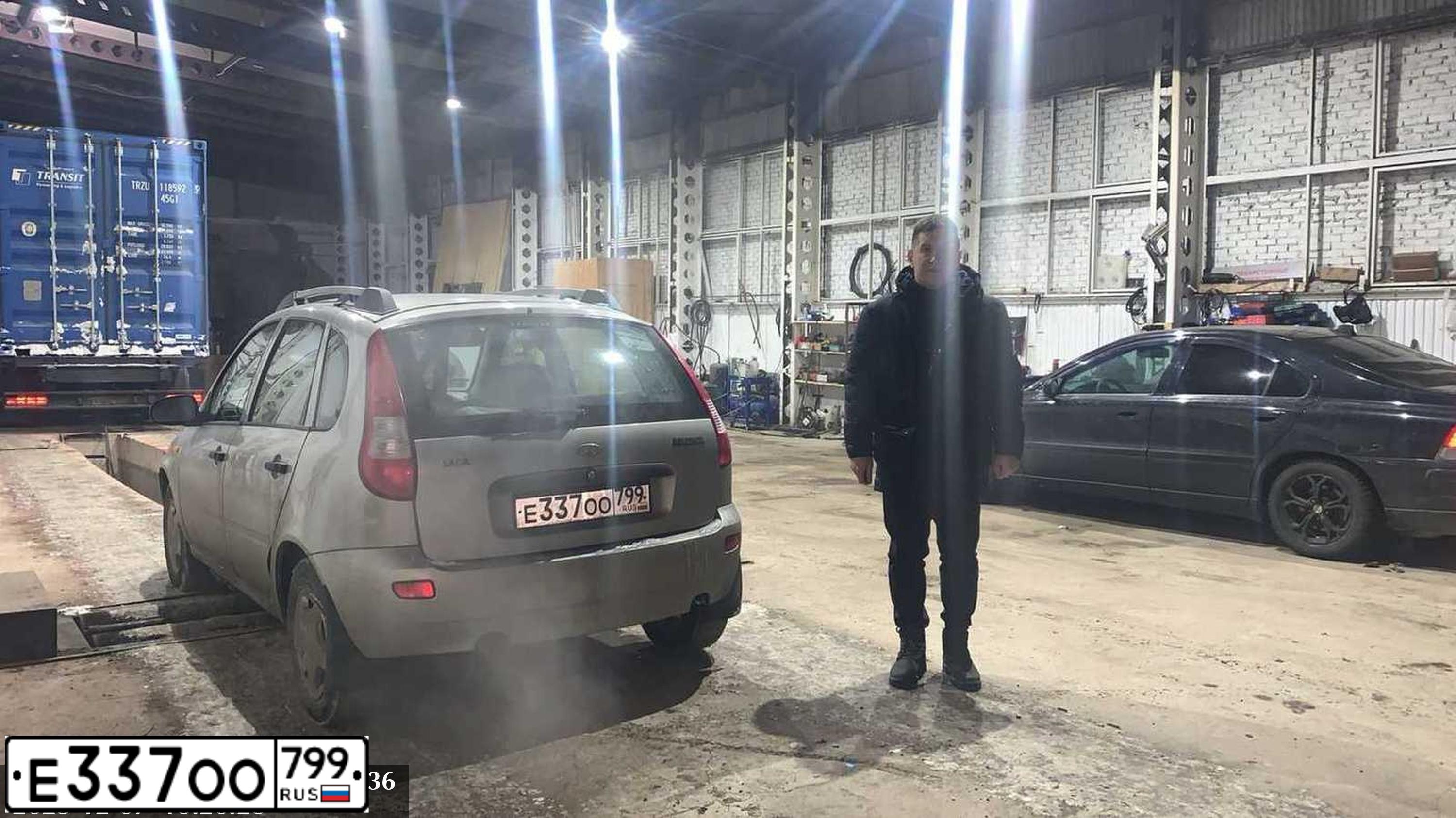 Фото автомобиля LADA 1119 KALINA, 2007 — госномер М413МК07. Цвет: СЕРЕБРИСТЫЙ