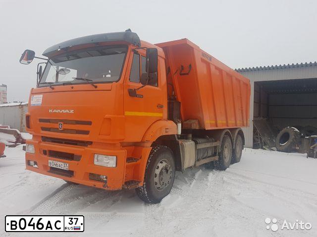 Фото автомобиля KAMAZ 6520 /6X4/, 2017 — госномер В046АС37. Цвет: ОРАНЖЕВЫЙ RAL 2009
