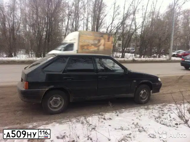 Фото автомобиля LADA 2114 SAMARA, 2004 — госномер К455МЕ193. Цвет: ГРАФИТОВЫЙ МЕТАЛЛИК