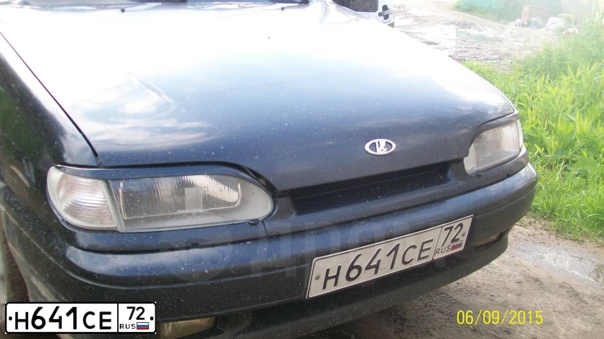 Фото автомобиля LADA 2115 SAMARA, 2008 — госномер Н641СЕ72. Цвет: ЧЕРНЫЙ