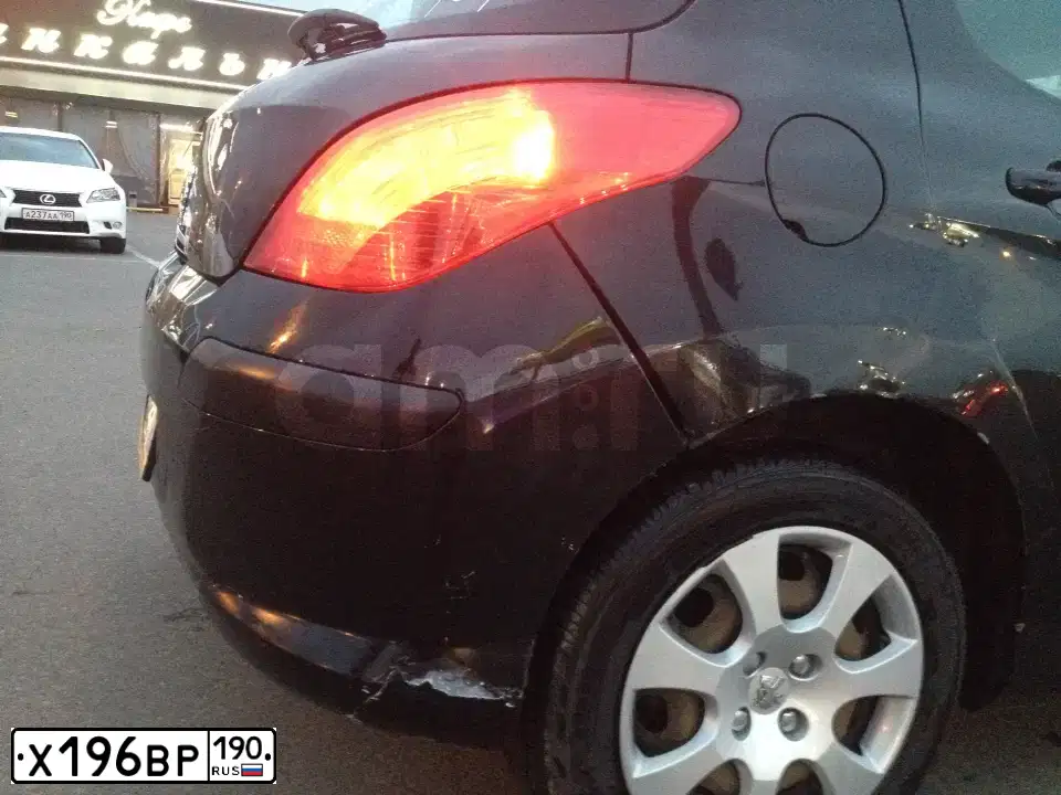 Фото автомобиля PEUGEOT 308, 2010 — госномер Н834СТ777. Цвет: ЧЕРНЫЙ