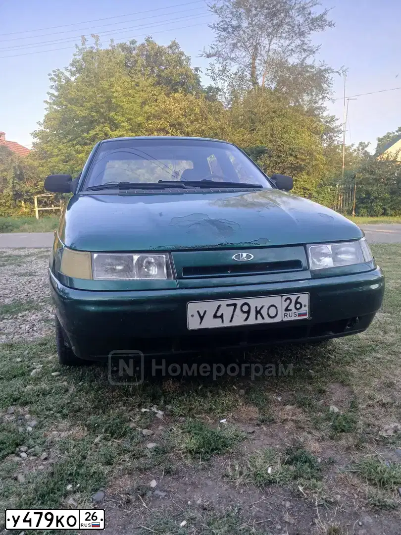Фото автомобиля LADA 2110, 1999. Цвет: СЕРЕБРИСТЫЙ ЯРКО-ЗЕЛЕНЫЙ