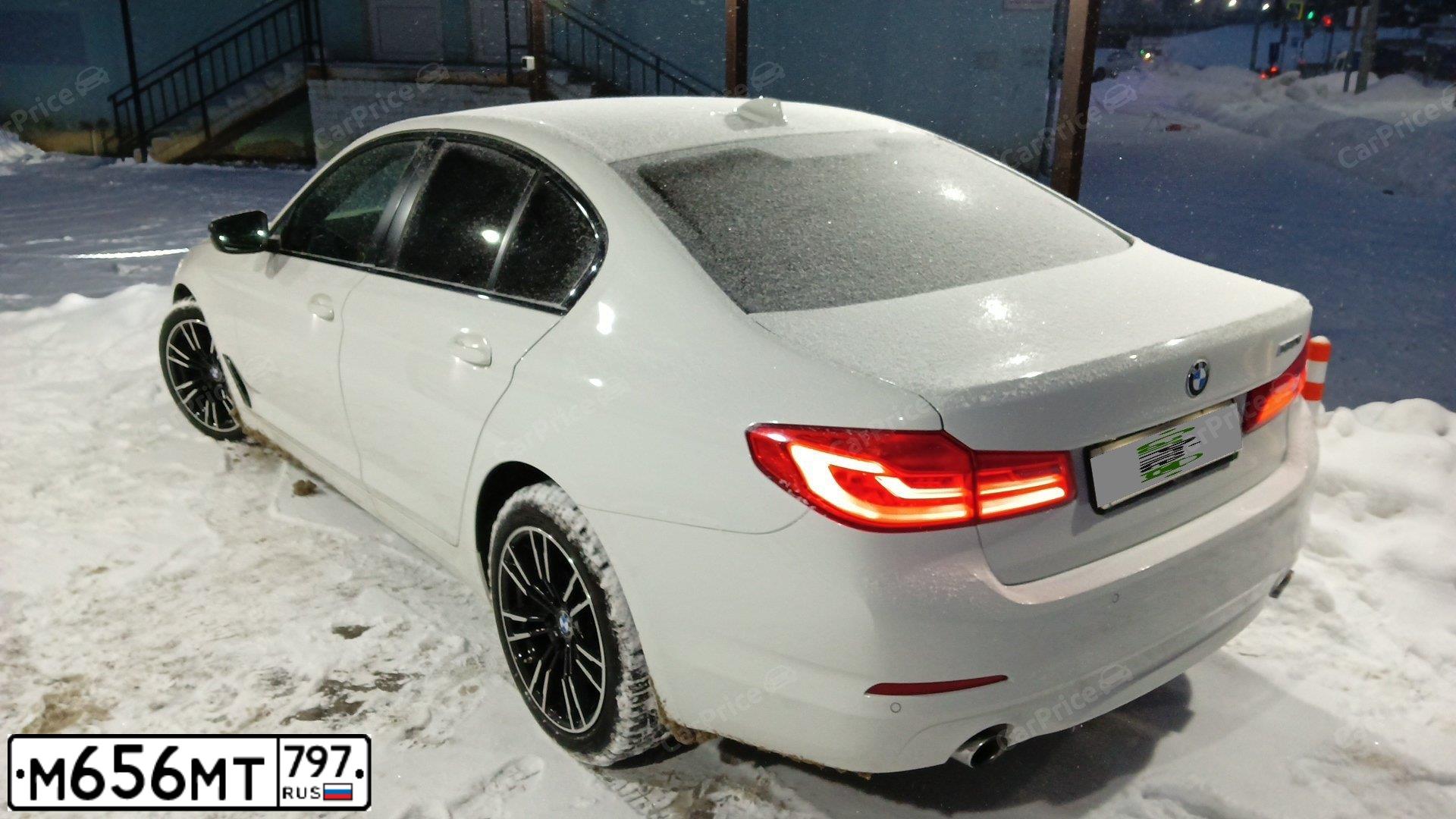Фото автомобиля BMW 520I, 2020 — госномер К554НМ45