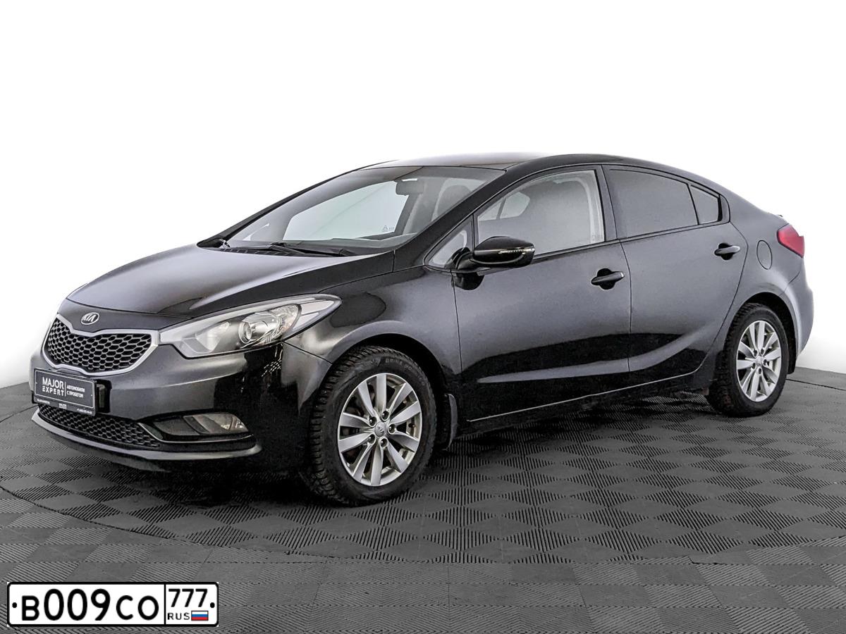 Фото автомобиля KIA CERATO, 2015 — госномер М046РН790. Цвет: ЧЕРНЫЙ