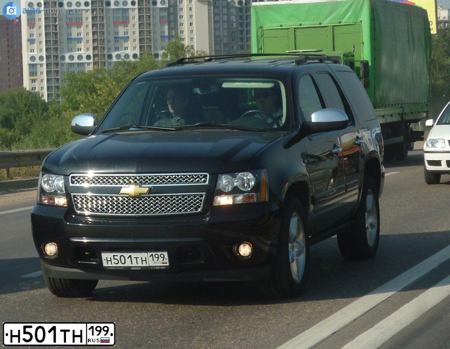 Фото автомобиля CHEVROLET TAHOE, 2008 — госномер А170ЕК799