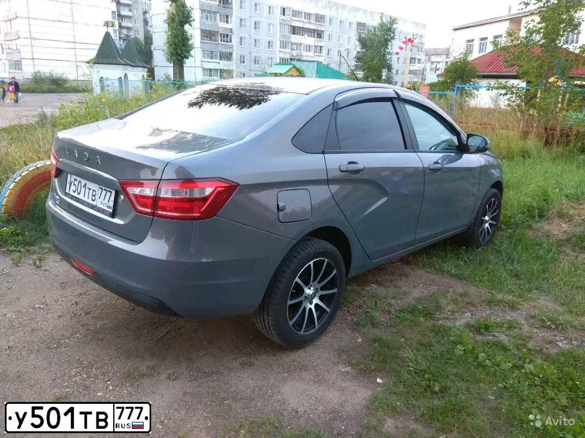 Фото автомобиля LADA VESTA, 2016 — госномер Н119МА07