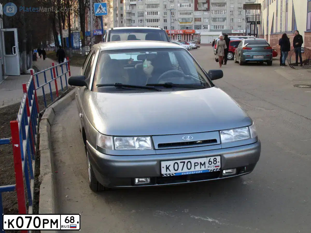 Фото автомобиля LADA 2110 LADA, 2005 — госномер Н666СТ32. Цвет: средний серо-зеленый металлик