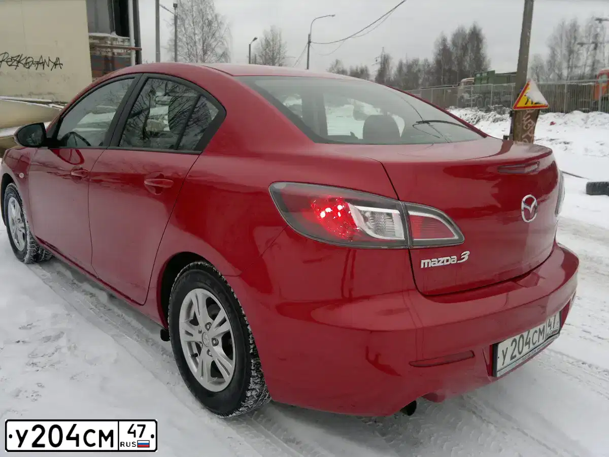 Фото автомобиля MAZDA 3, 2012 — госномер К120МС53