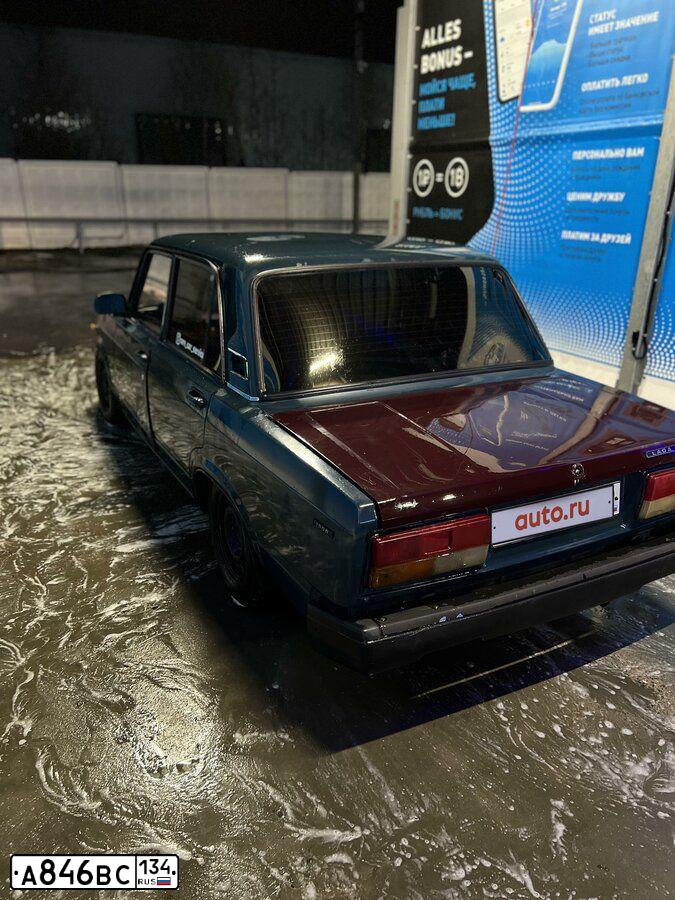 Фото автомобиля LADA 2107, 2004 — госномер Р162КК790. Цвет: СИНЕ ЗЕЛЕНЫЙ