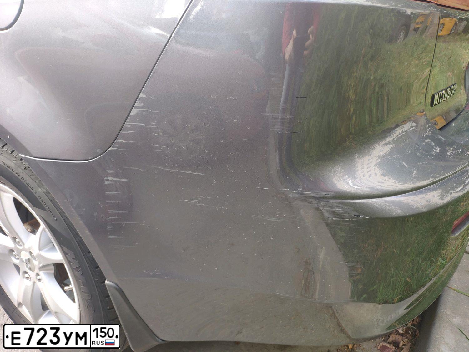 Фото автомобиля MITSUBISHI LANCER, 2008 — госномер С049ЕВ761. Цвет: СЕРЫЙ