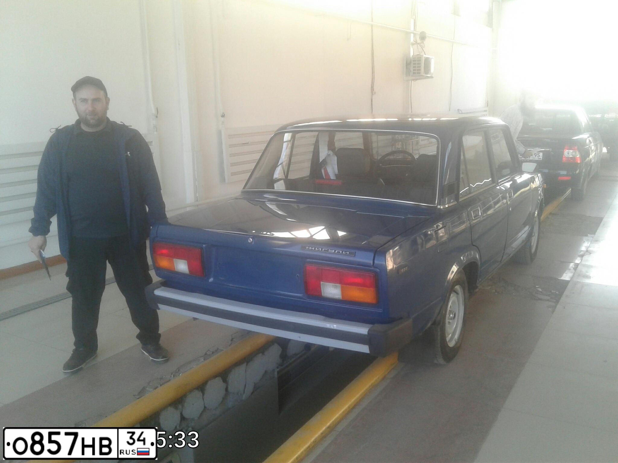 Фото автомобиля ВАЗ 21053, 2004 — госномер М070ВС95. Цвет: СИНЕ ЗЕЛЕНЫЙ