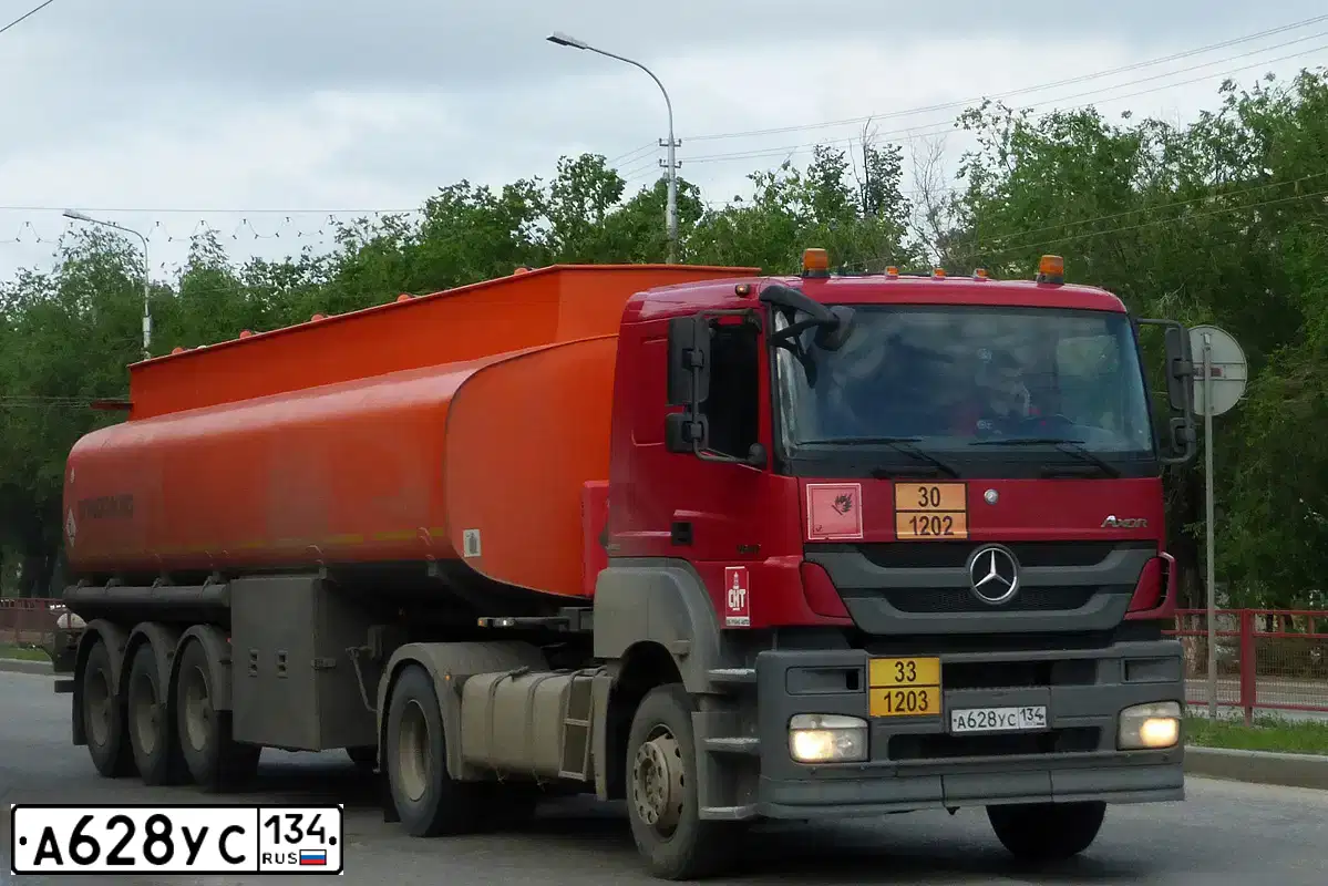 Фото автомобиля MERCEDES AXOR, 2014 — госномер К022ТС62. Цвет: Красный