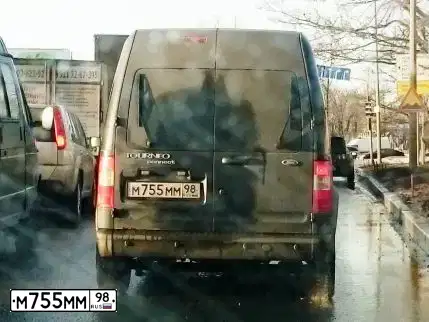 Фото автомобиля FORD Torneo Connect/Transit Connect, 1986 — госномер М755ММ98
