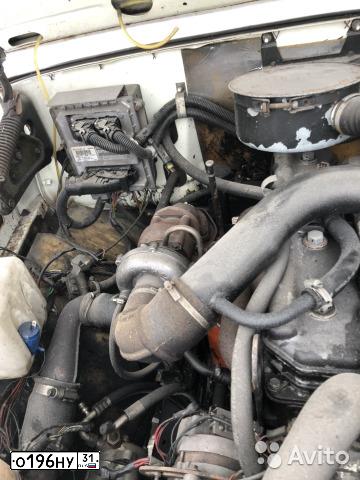 Фото автомобиля GAZ 3309, 2011 — госномер О196НУ31. Цвет: БЕЛЫЙ