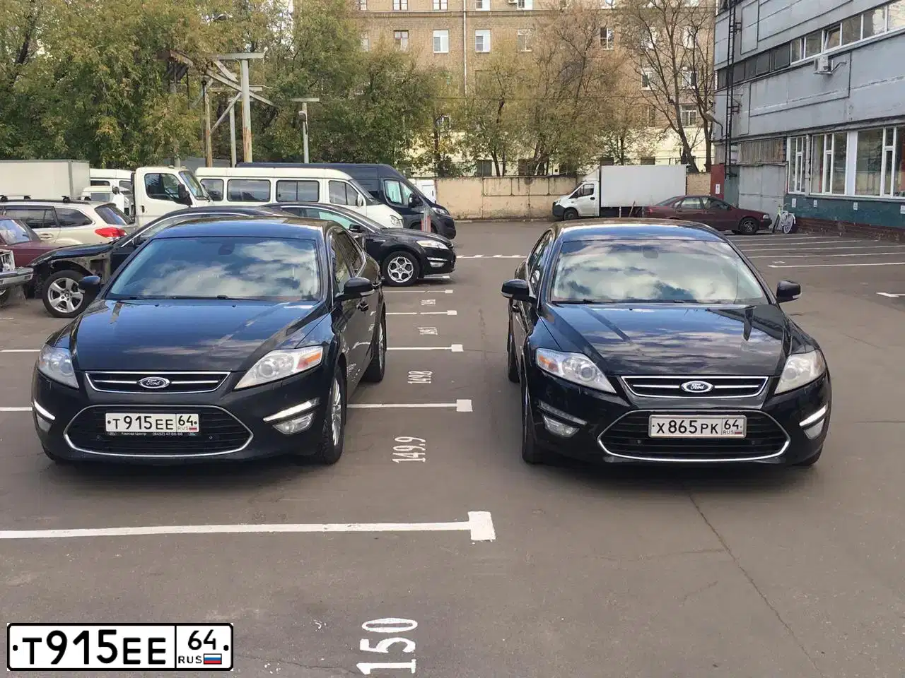 Фото автомобиля FORD MONDEO, 2012 — госномер Е807РМ799. Цвет: ЧЕРНЫЙ