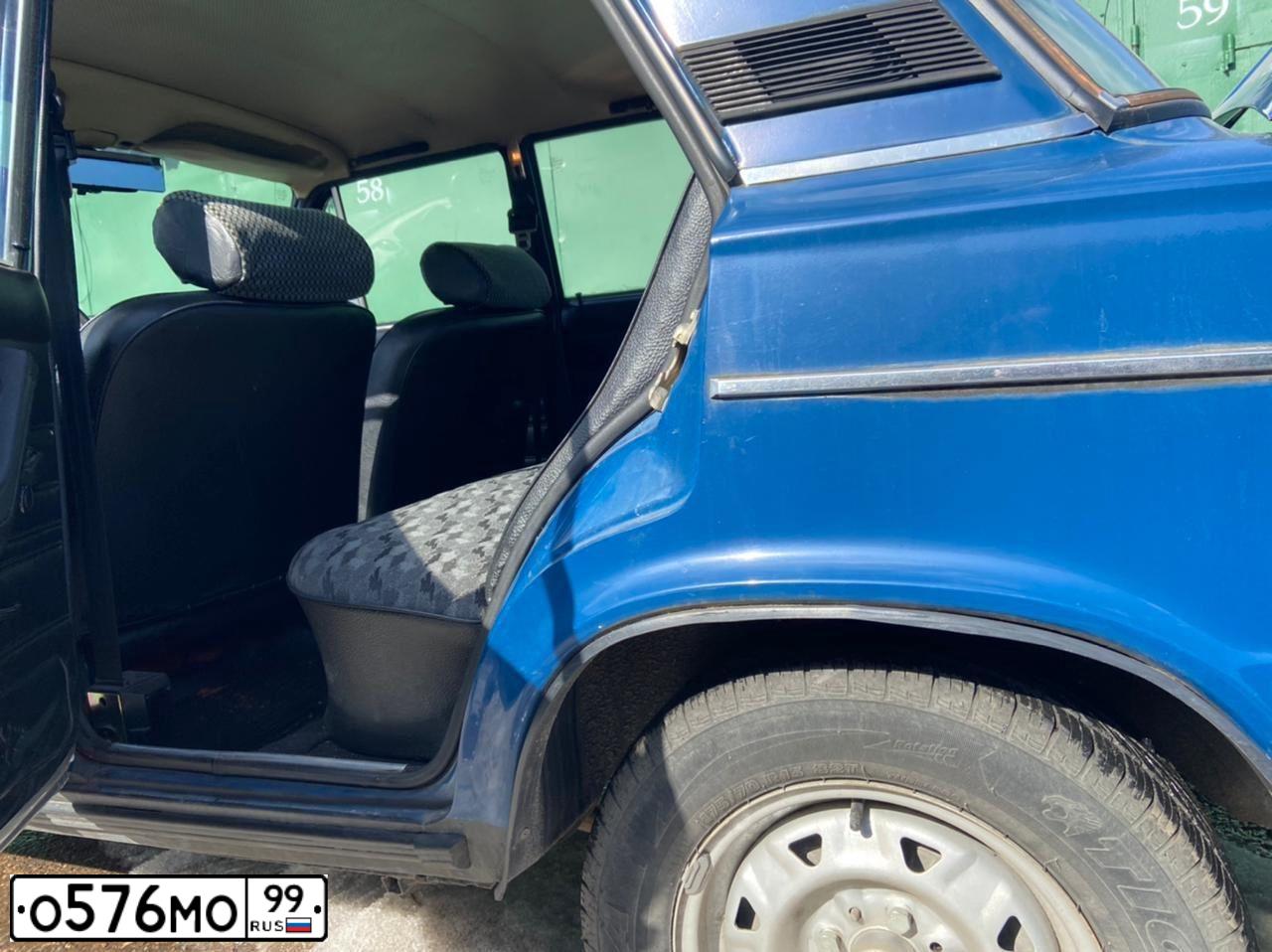 Фото автомобиля LADA 2106, 2000 — госномер О329ТТ71. Цвет: сине-зеленый