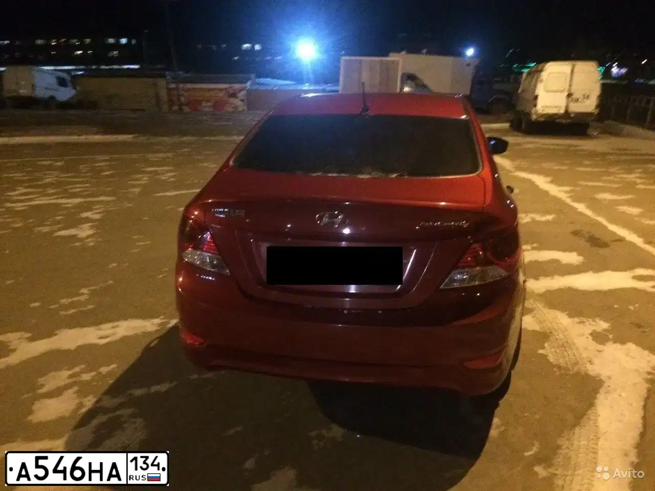 Фото автомобиля KIA RIO, 2012 — госномер А546НА134. Цвет: ЧЕРНЫЙ
