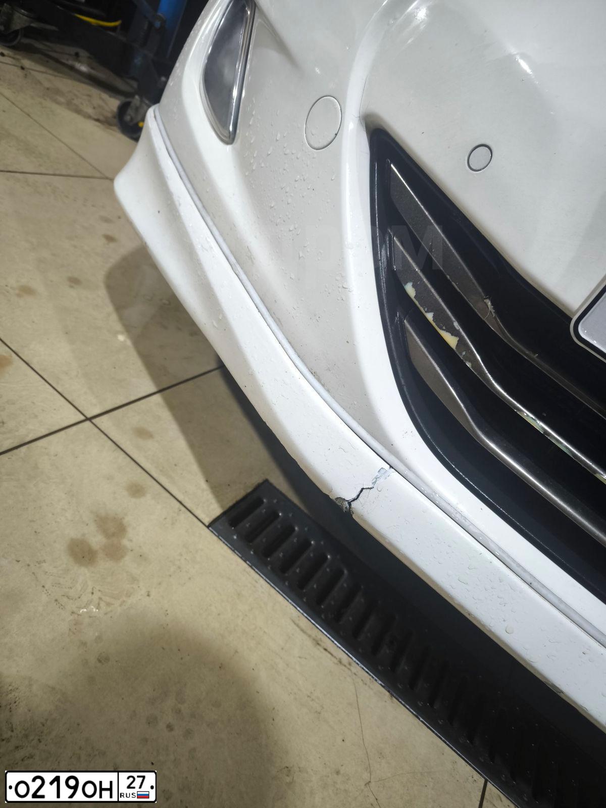 Фото автомобиля HYUNDAI AVANTE, 2012 — госномер О219ОН27. Цвет: Белый