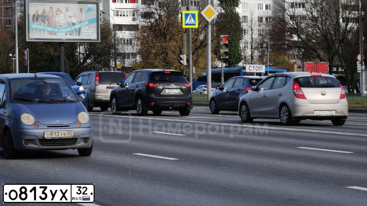 Фото автомобиля DAEWOO MATIZ, 2006 — госномер О576СН797. Цвет: синий