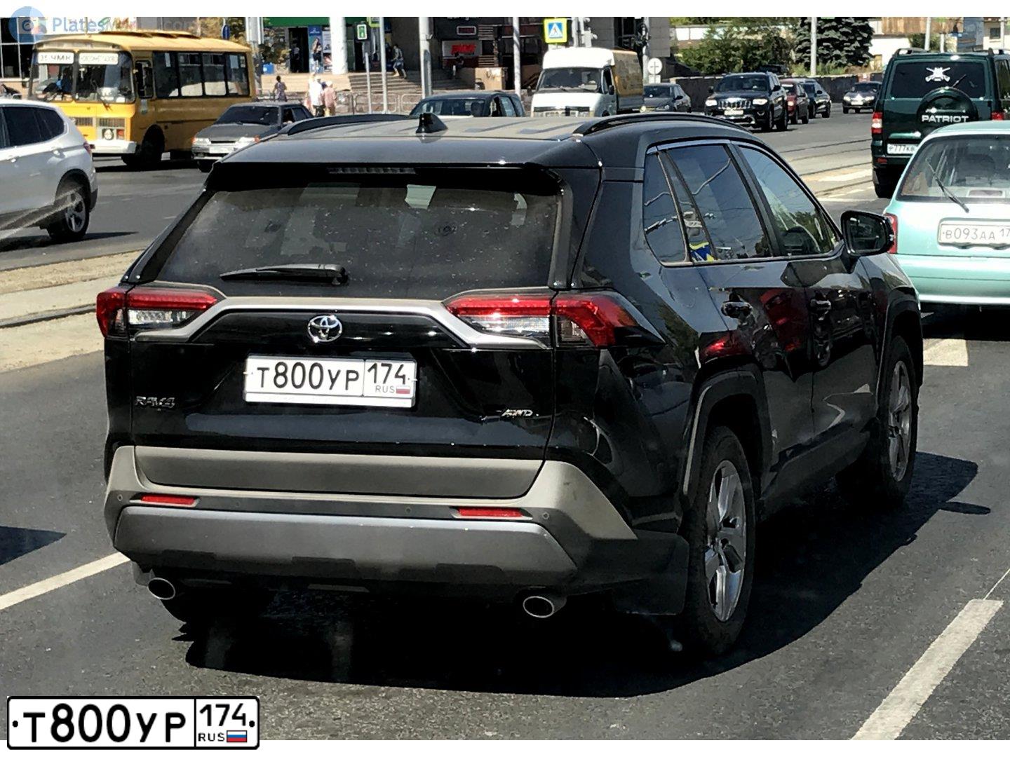 Фото автомобиля TOYOTA RAV4, 2020 — госномер В778ЕН774. Цвет: ЧЕРНЫЙ