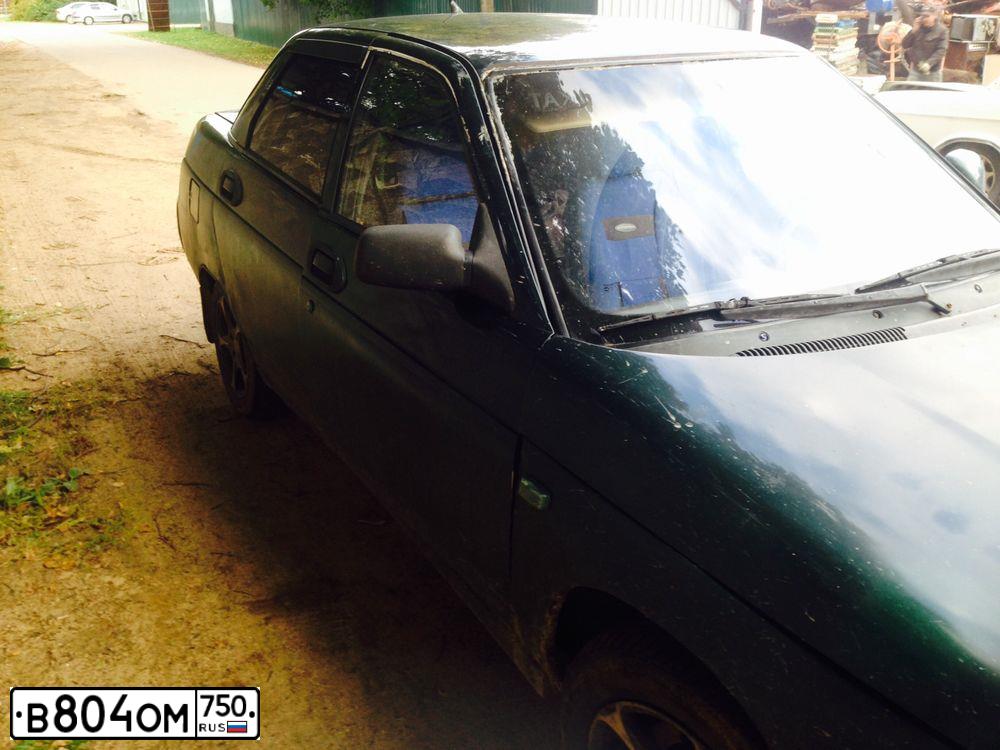 Фото автомобиля LADA 2110, 2002 — госномер Н643СХ33. Цвет: ТЕМНО-ЗЕЛЕНЫЙ