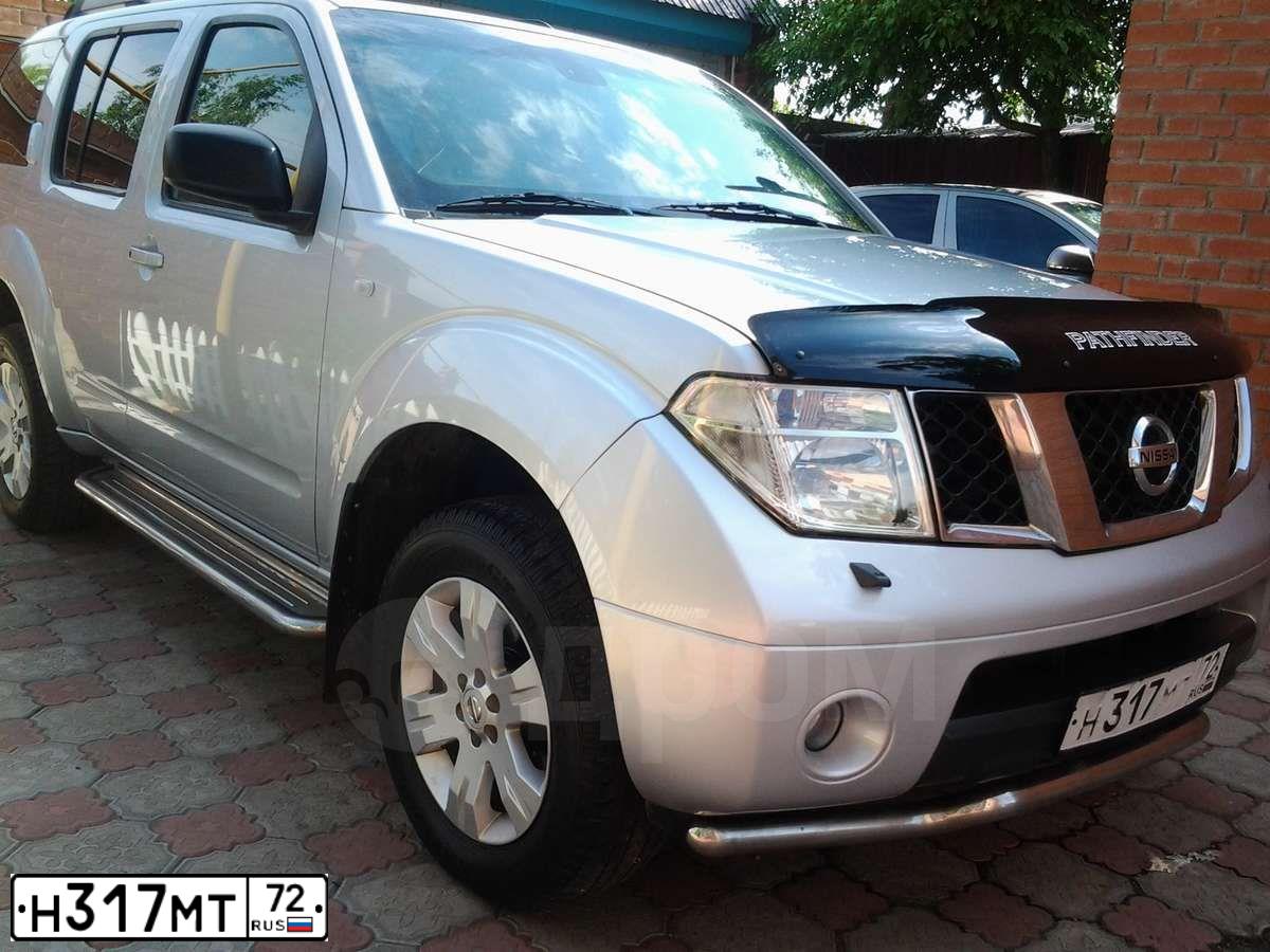 Фото автомобиля NISSAN PATHFINDER, 2007 — госномер К111СО72. Цвет: СЕРЕБРИСТЫЙ