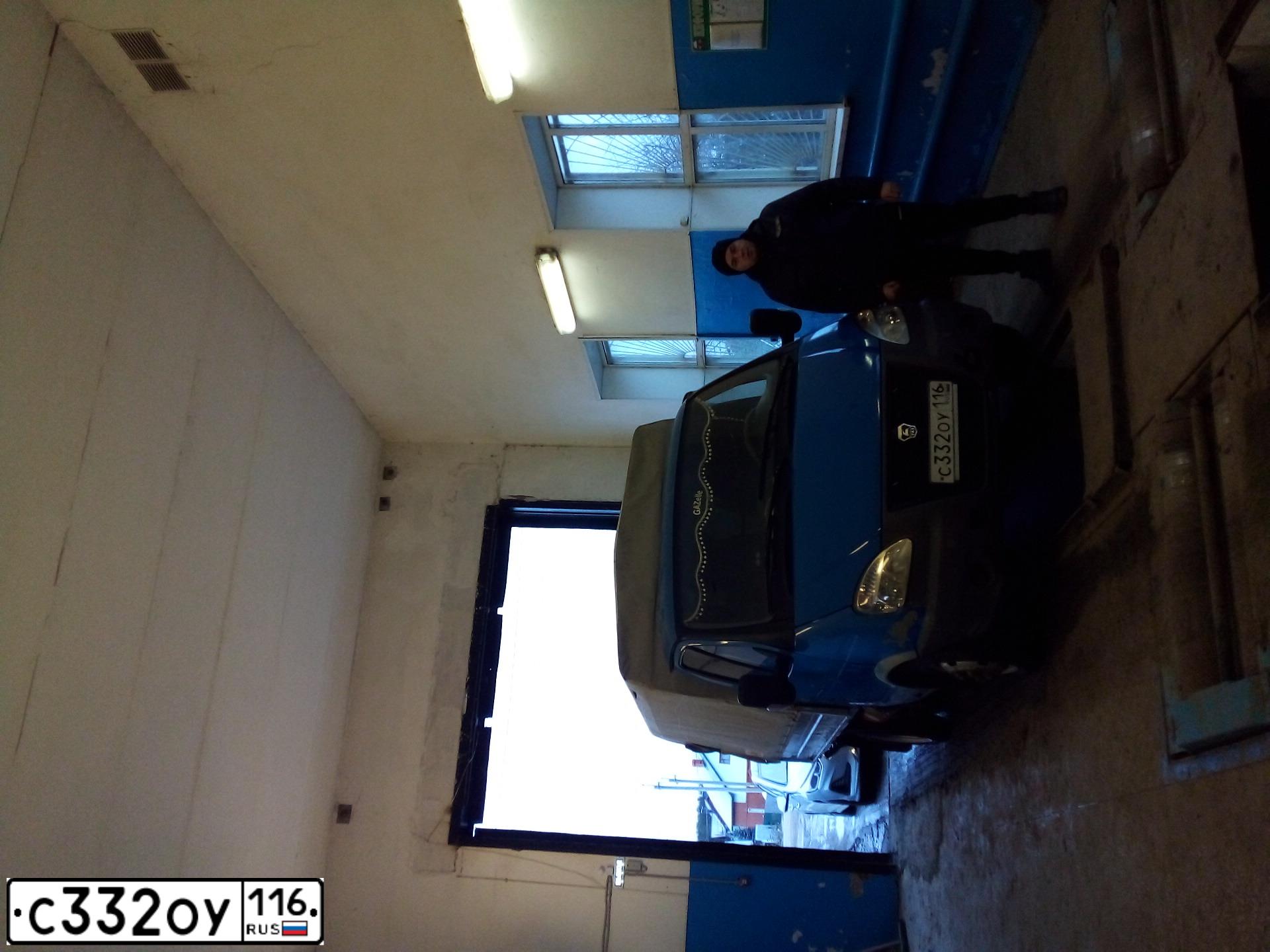 Фото автомобиля GAZ 3302 GAZEL, 2013 — госномер С332ОУ116. Цвет: СИНИЙ