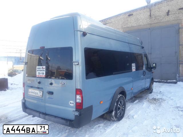 Фото автомобиля FORD TRANSIT, 2012 — госномер Т934МУ71. Цвет: СЕРЕБРИСТО-ГОЛУБОЙ