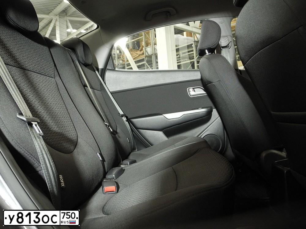 Фото автомобиля KIA RIO, 2017 — госномер У767УР57. Цвет: ТЕМНО-СЕРЫЙ