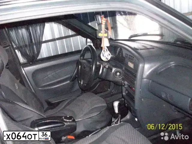 Фото автомобиля LADA 2114 SAMARA, 2008 — госномер Х064ОТ36. Цвет: средний серо-зеленый металлик