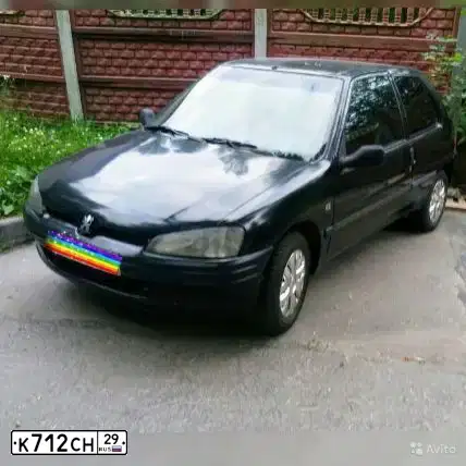 Фото автомобиля LADA 2170 PRIORA, 2011 — госномер К712СН29. Цвет: Сине-Черный