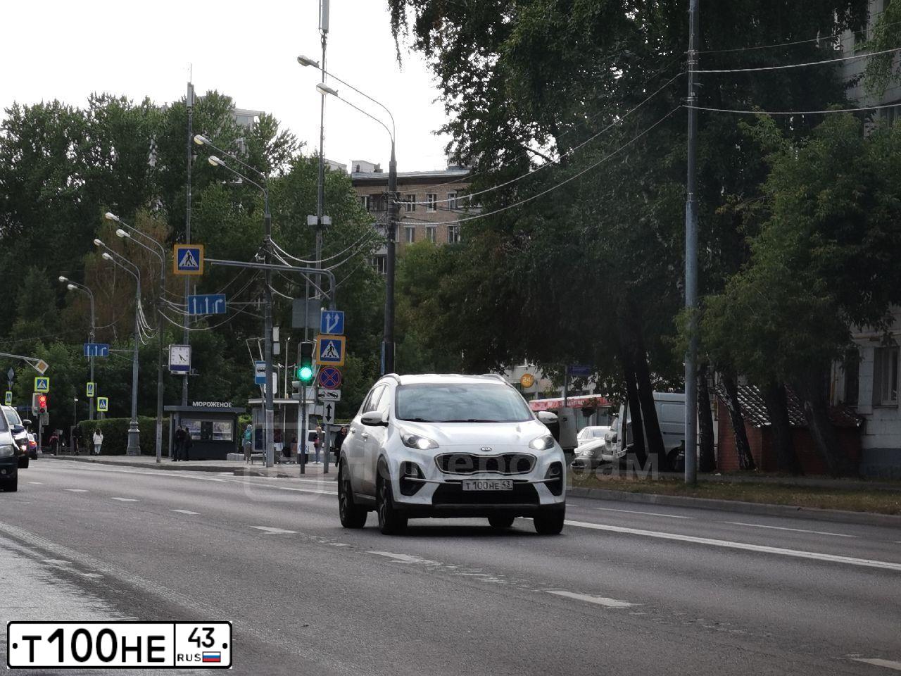 Фото автомобиля KIA CEE'D, 2007 — госномер Т100НЕ43. Цвет: ЧЕРНЫЙ ПЕРЛАМУТР