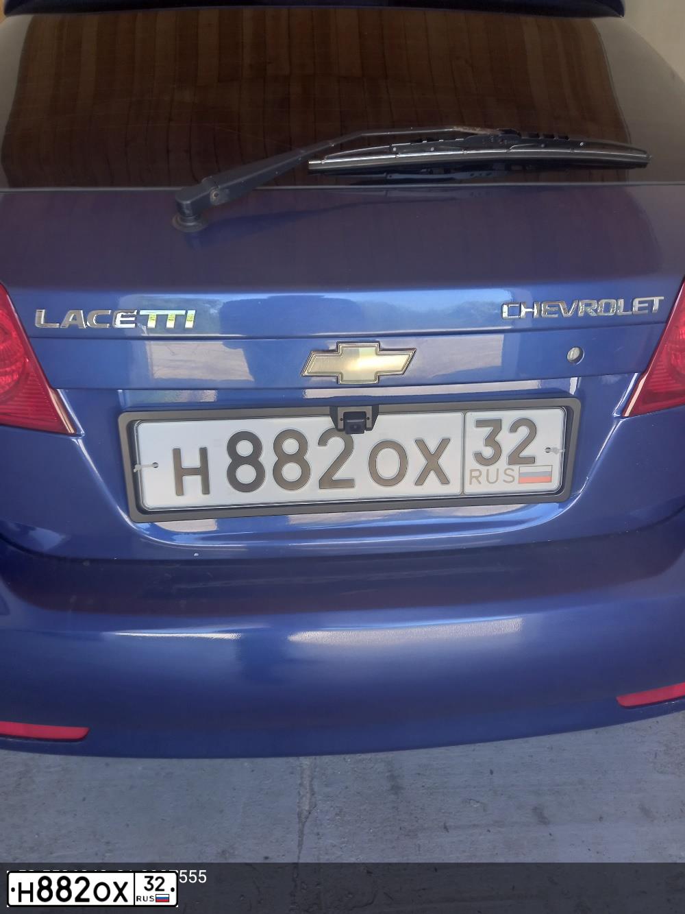 Фото автомобиля CHEVROLET T LACETTI, 2008 — госномер Н882ОХ32. Цвет: СИНИЙ