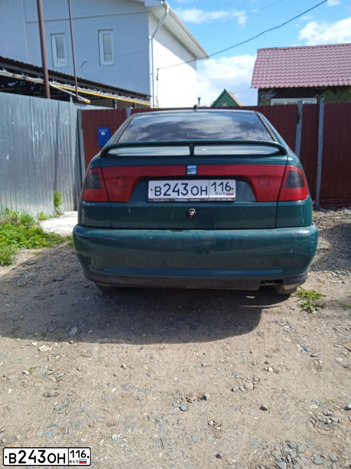 Фото автомобиля SEAT CORDOBA, 1998 — госномер В243ОН116. Цвет: ЛИАНА