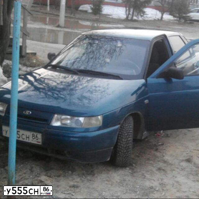 Фото автомобиля HONDA CR-V, 2008 — госномер У555СН86. Цвет: ЧЕРНЫЙ