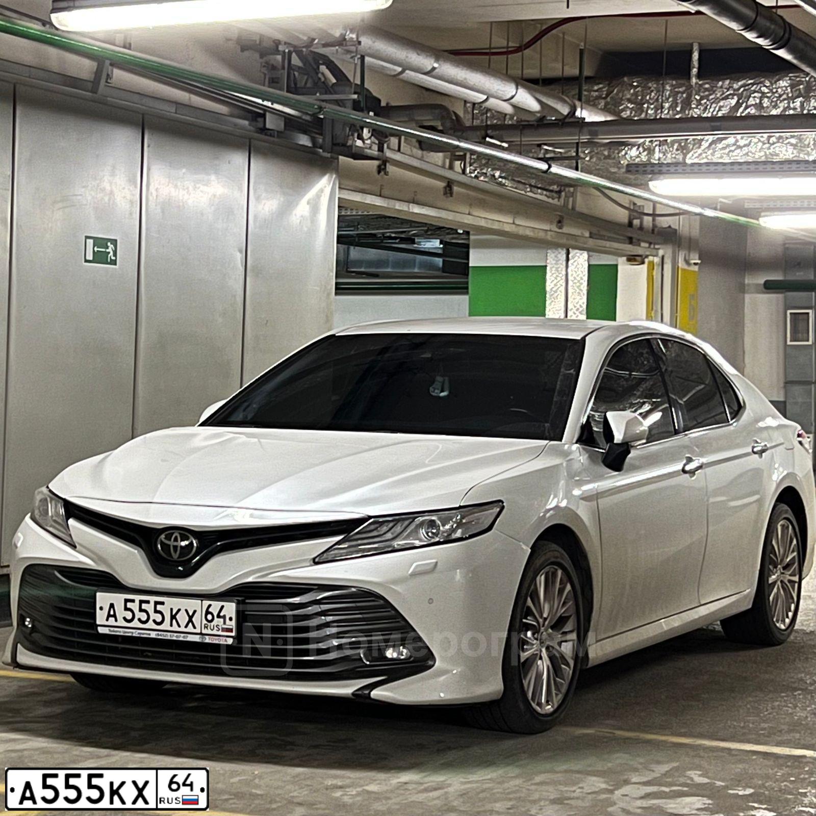 Фото автомобиля LADA 2109 SAMARA, 1995 — госномер А555КХ64. Цвет: СВЕТЛО БЕЖЕВЫЙ
