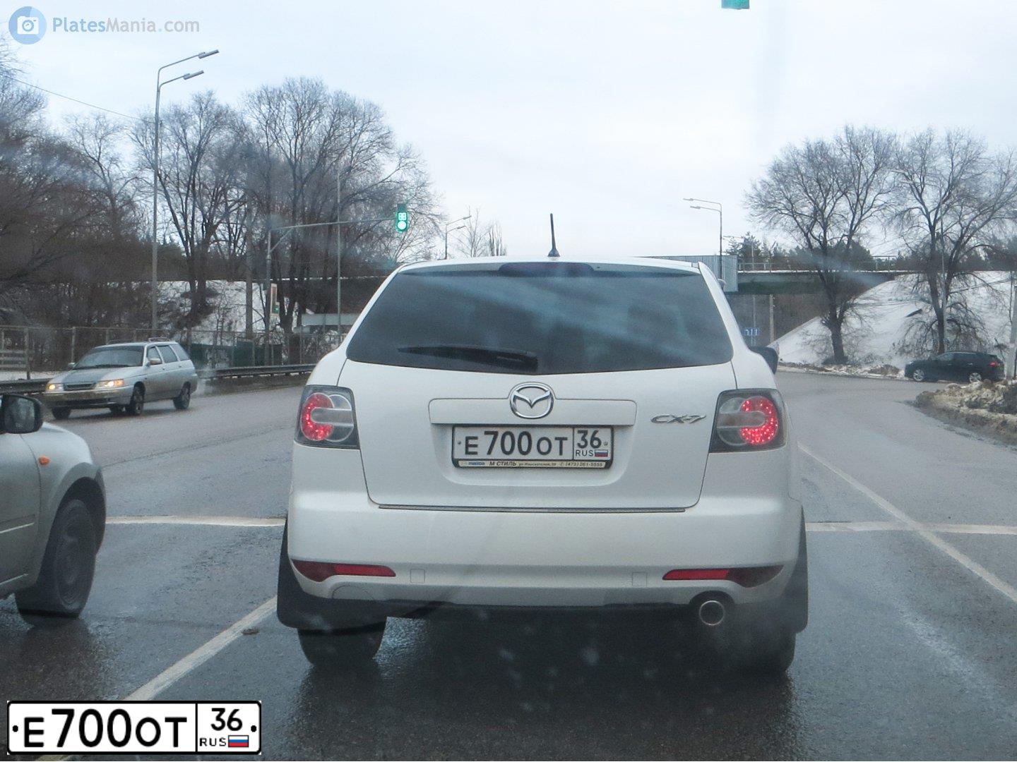 Фото автомобиля MITSUBISHI LANCER, 2008 — госномер М321ХЕ46. Цвет: СЕРЫЙ