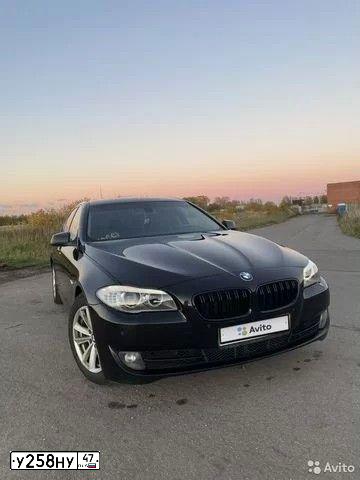 Фото автомобиля BMW 520D, 2012 — госномер С184МТ05. Цвет: ЧЕРНЫЙ