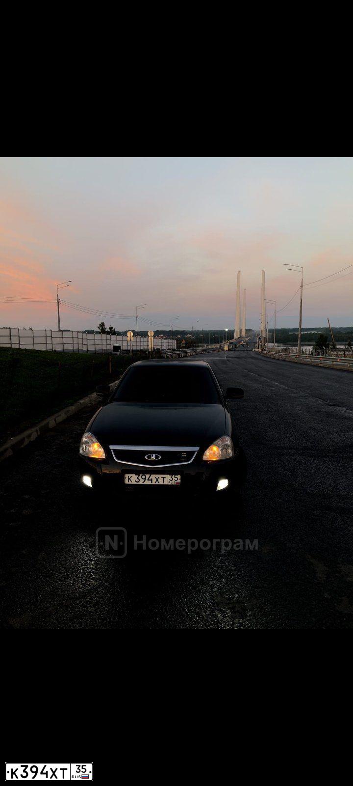 Фото автомобиля LADA PRIORA, 2009 — госномер М285МК35